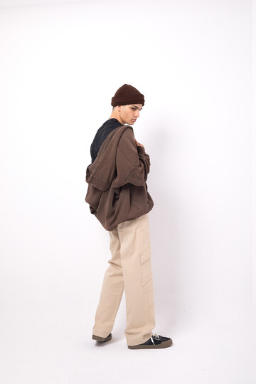 Cargo Pocket Stitching Detail Trousers