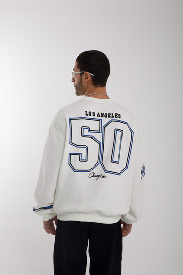 Dodgers Printed Oversized Sweatshirt AR