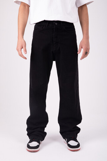 Flaw Atelier Dark Space Basic Loose Fit Jeans