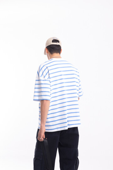Flaw Atelier Striped Oversize Tshirt