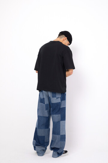 Flaw Atelier Square Patch Baggy Jean