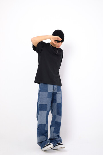 Flaw Atelier Square Patch Baggy Jean AR