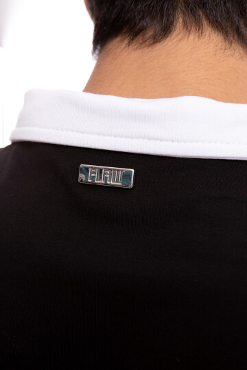 Flaw Atelier Logo Detaylı Polo Yaka Tshirt